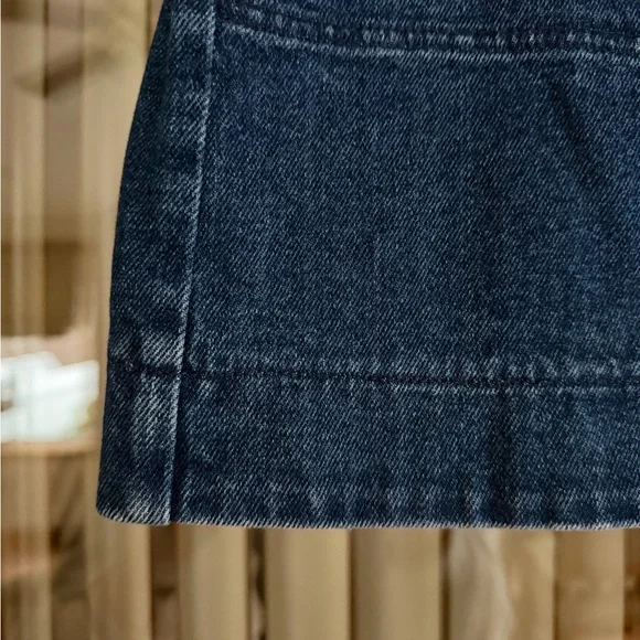 NWT Sezane Classic Blue “Leandra” Denim Skirt - Picture 4 of 7